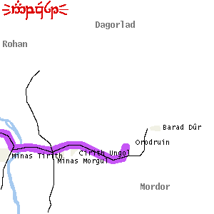 Arrival area map