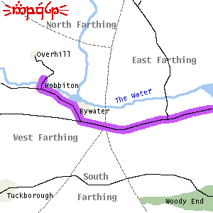 Departure area map